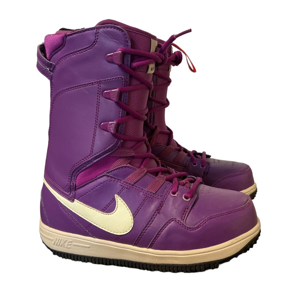 Nike Vapen Snowboard Boots Bold Berry Purple White 447124-500 Womens Size 6
